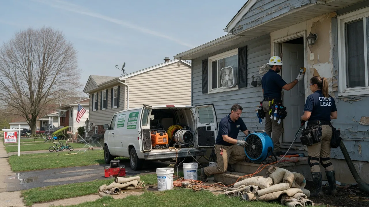 Flood Cleanup in Gaylord, MI near me