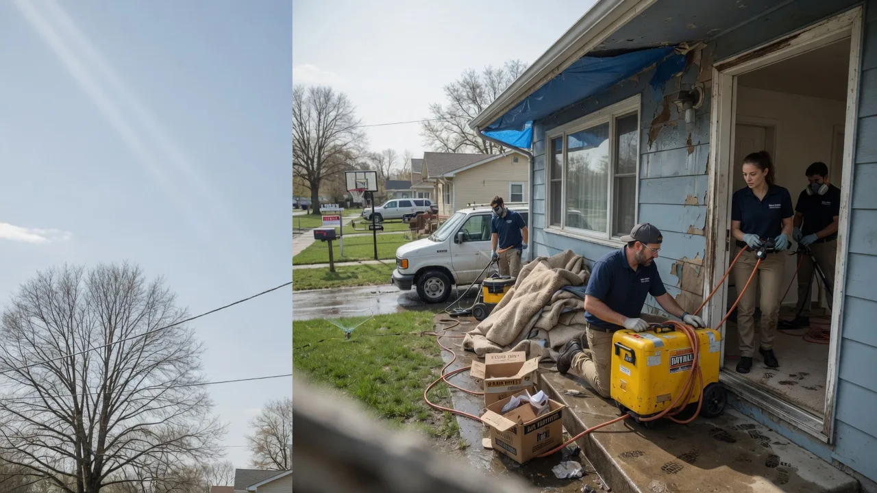 Basement Flood Cleanup in Gaylord, MI near me